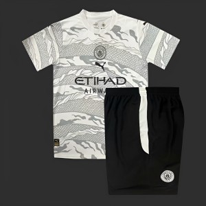 24/25 Kids Manchester City Puma Year of the Dragon White Jersey