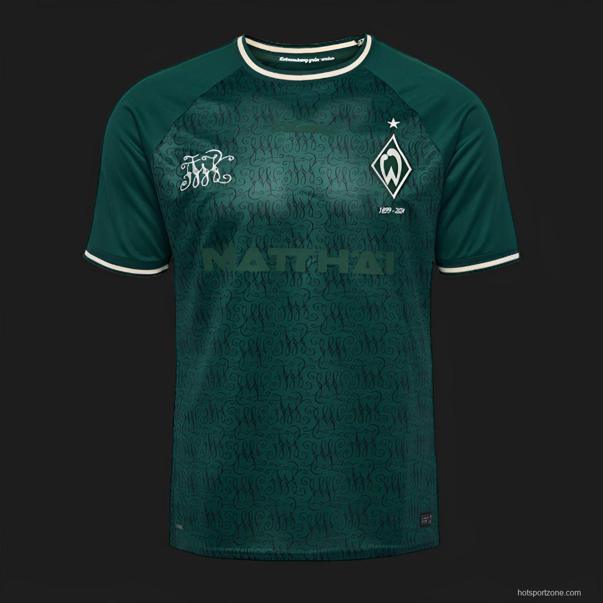 23/24 Werder Bremen 125th Anniversary Green Jersey