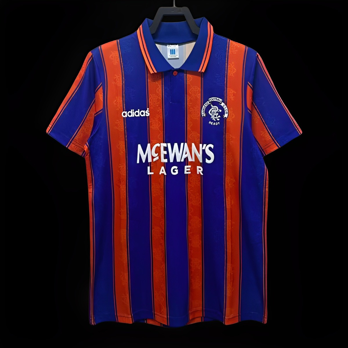 Retro 93-94 Rangers Away Soccer Jersey