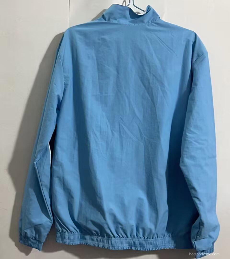 23/24 Lazio White/Blue Reversible Windbreaker