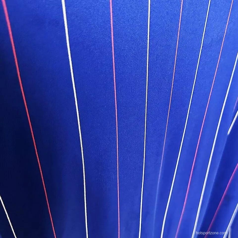 Retro 1982 France Home Long Sleeve Jersey