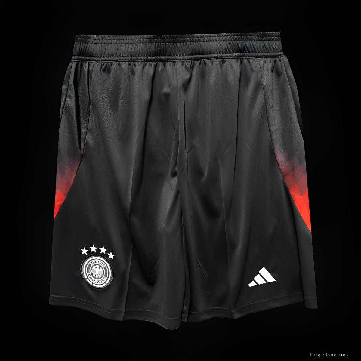 2024 Germany Black Shorts