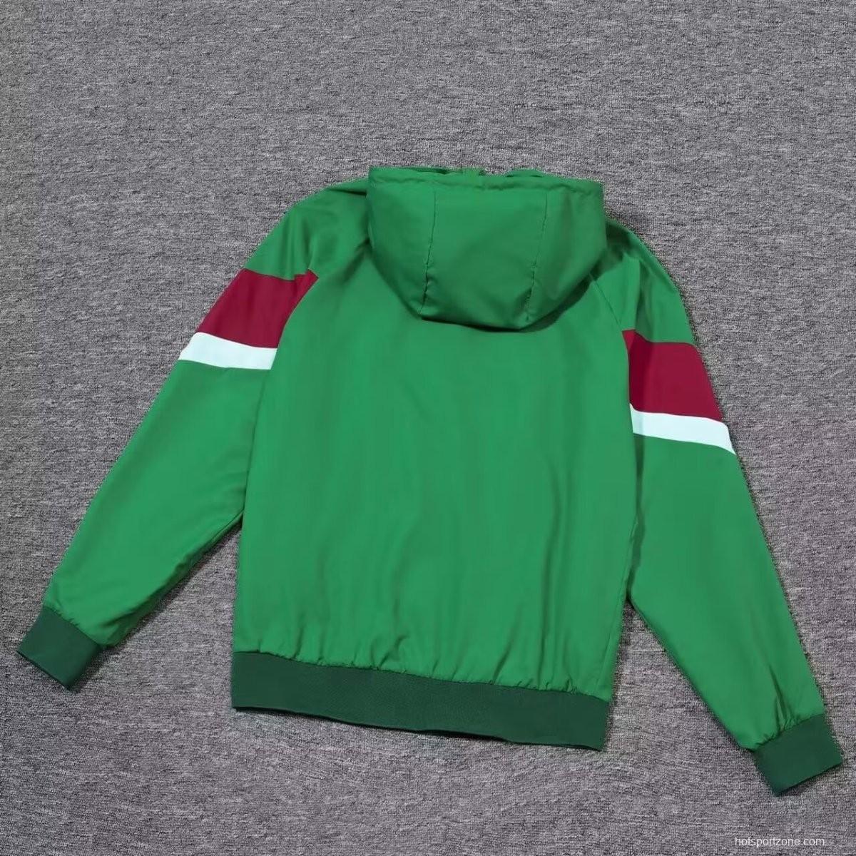 2024 Portugal Green Windbreaker