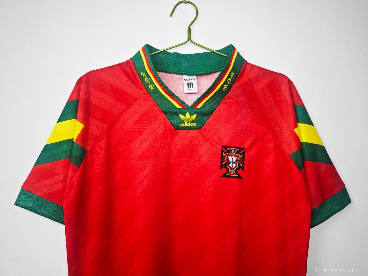 Retro 92/94 Portugal Home Jersey