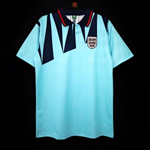 Retro 1992 England Third Blue Jersey