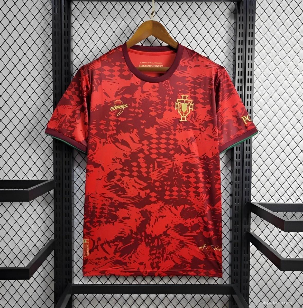 2024 Portugal Comma Red Special Jersey