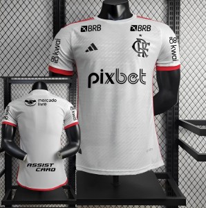 Player Version 24/25 Flamengo Away Jersey + All Sponsors