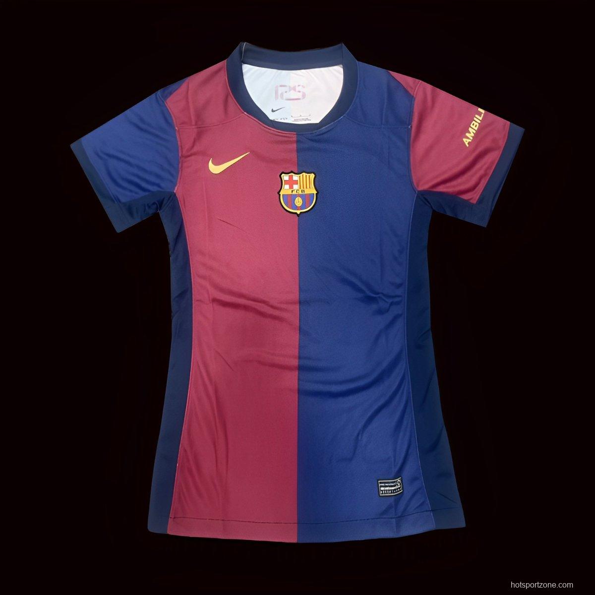 24/25 Women Barcelona Home Jersey