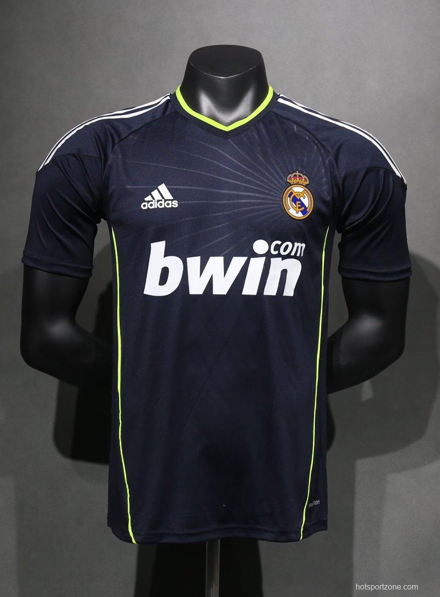 Player Version Retro 09/10 Real Madrid Away Jersey