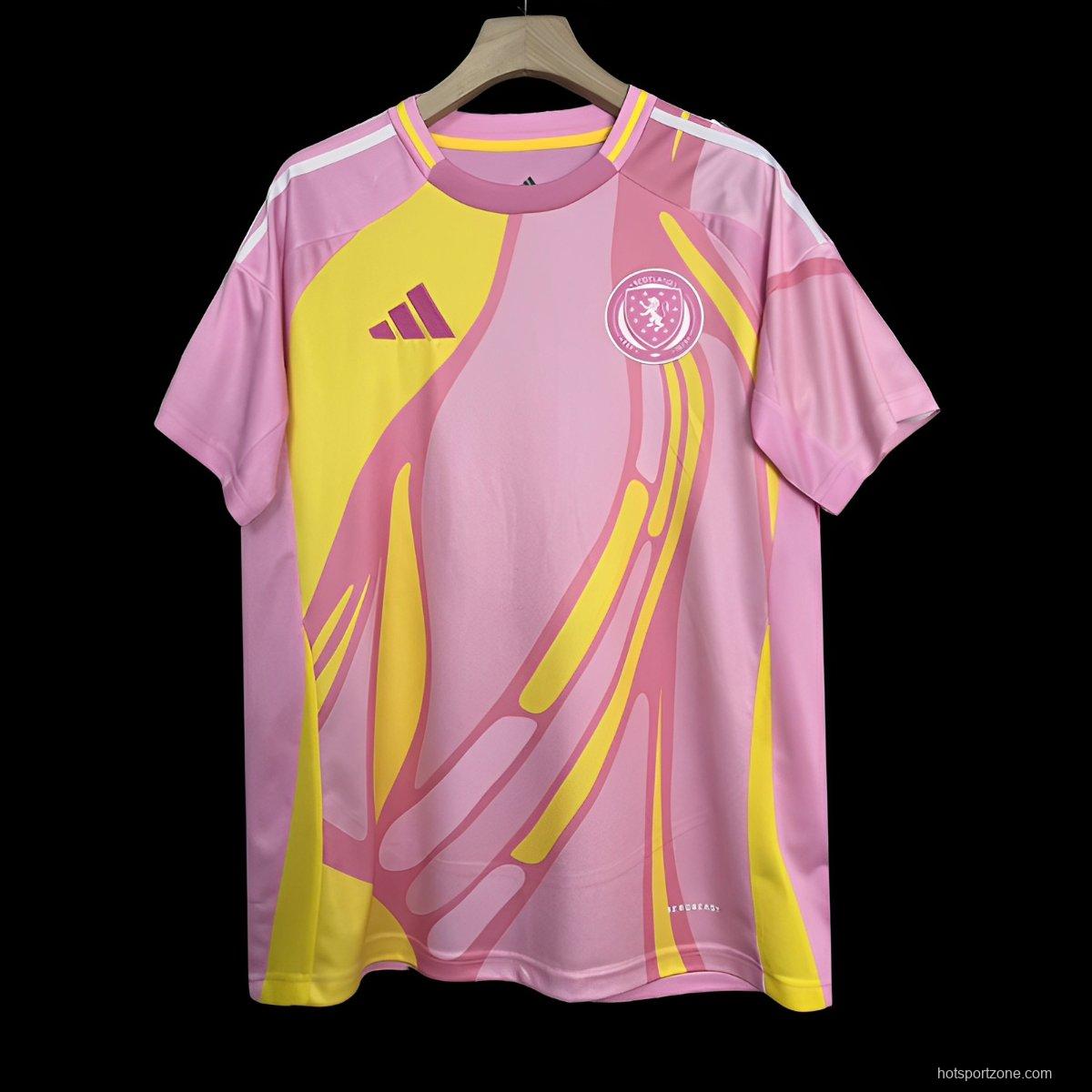 2025 Scotland Away Pink Jersey