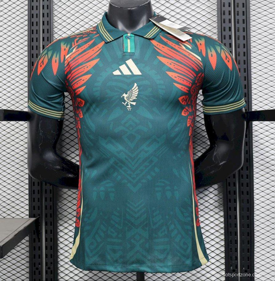 Player Version 2025 Mexico Green Leaked Jersey