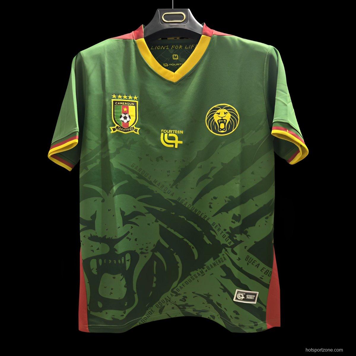 2025 Cameroon Home Jersey