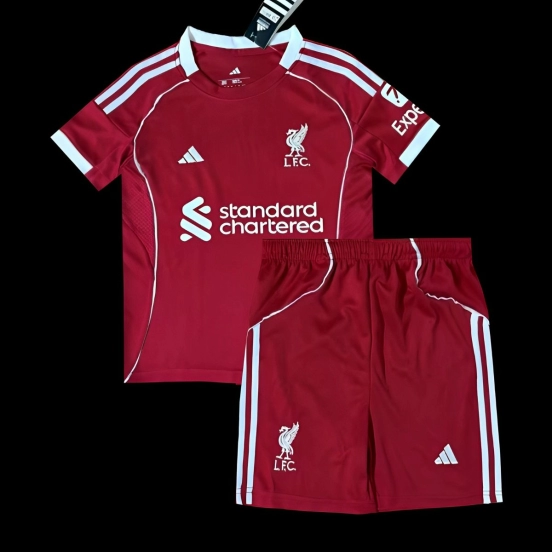 25/26 Kids Liverpool Home Jersey