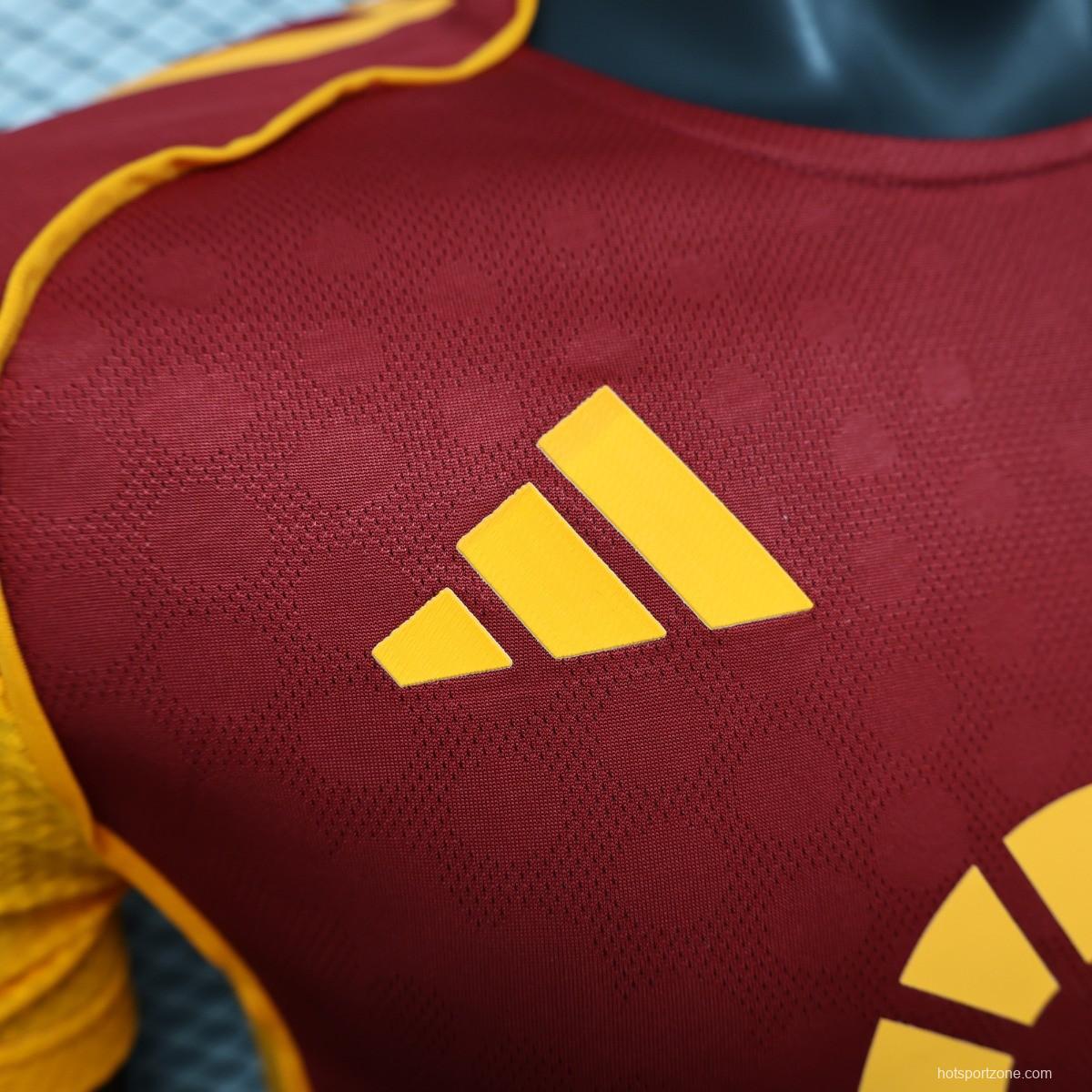 Player Version 25/26 Roma Home Jersey