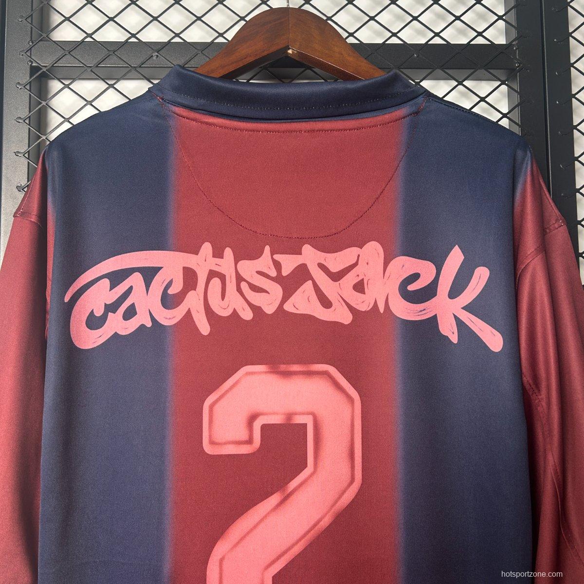 25/26 Barcelona Travis Scott Special Jersey