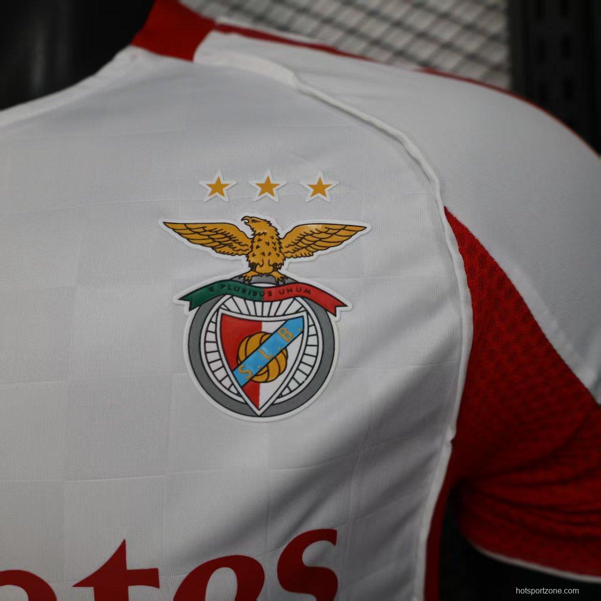 Player Version 25/26 Benfica Third WHITE Jersey