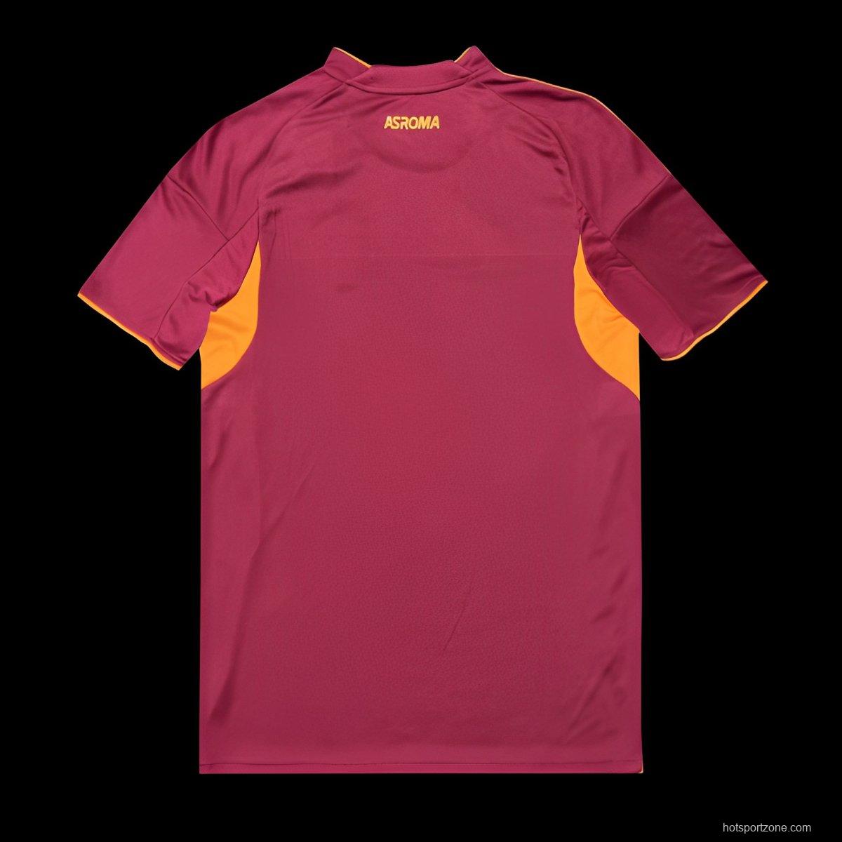 25/26 Roma Home Jersey