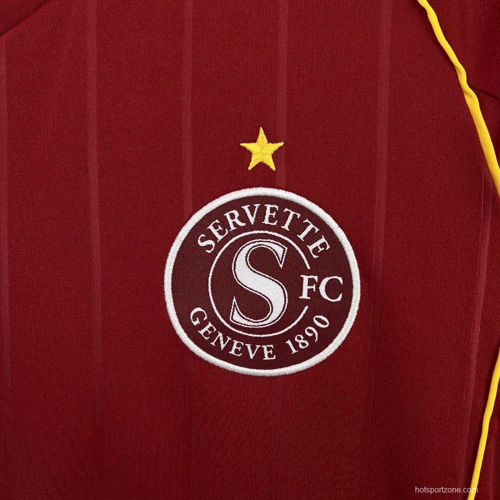 25/26 Switzerland Club Servette Home Jersey