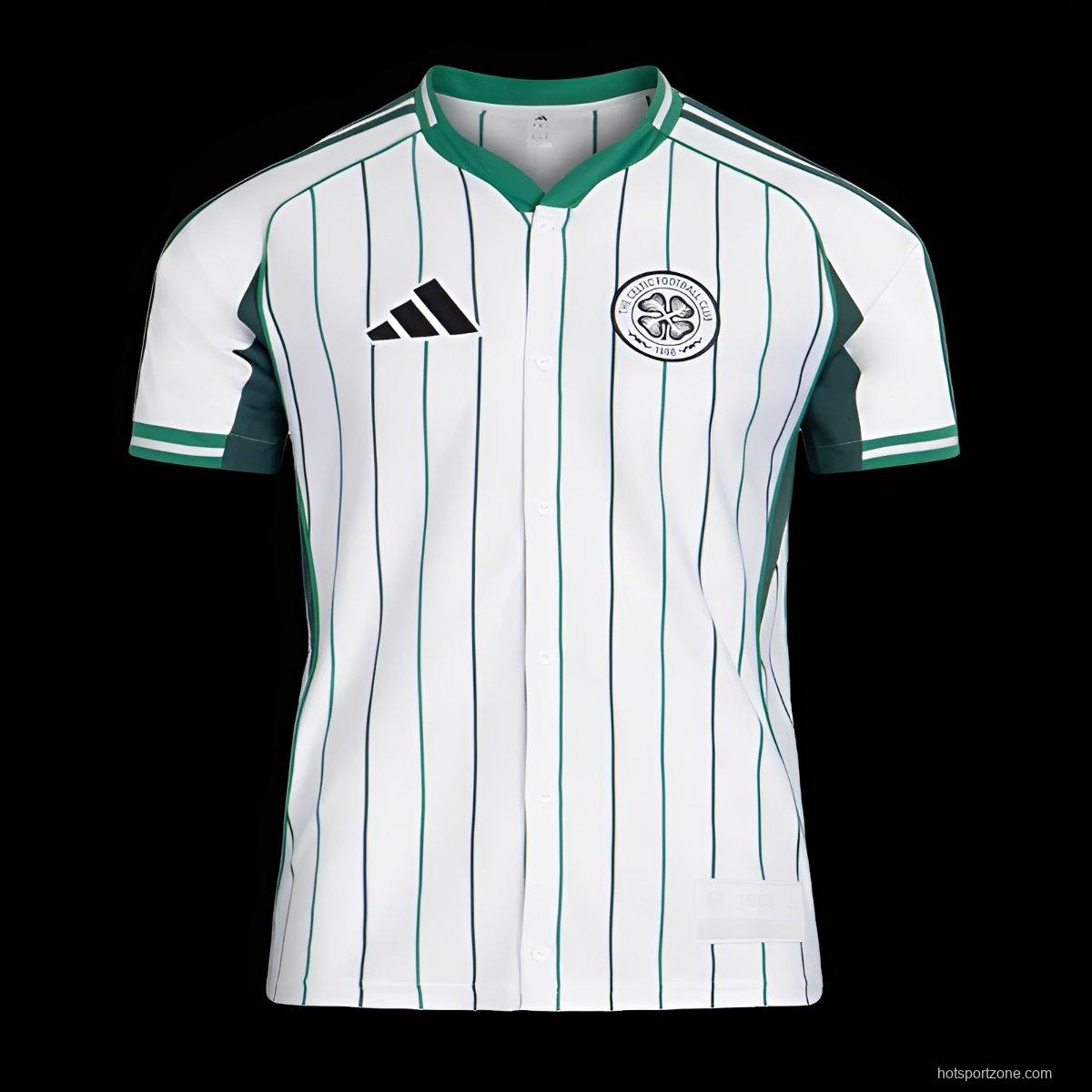 25/26 Celtic US Pack Baseball Jersey