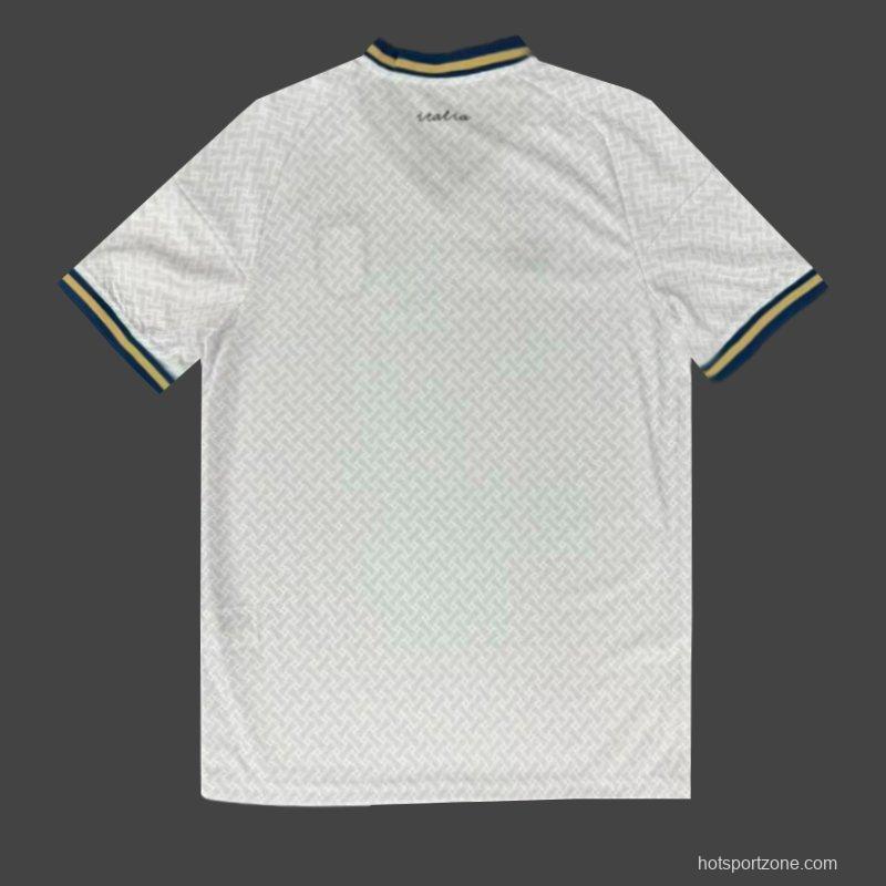 2025 Italy Away WHITE Jersey