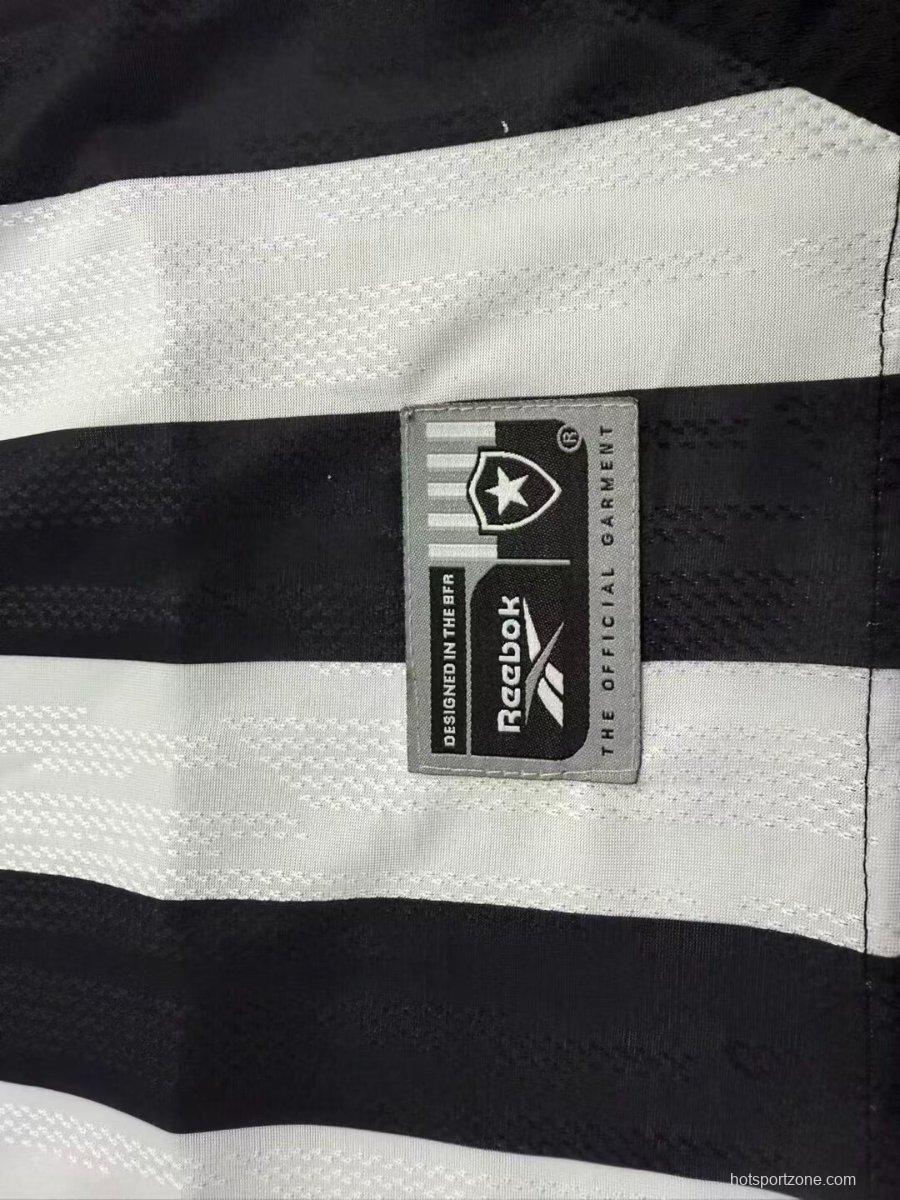 25/26 Kids Botafogo Home Jersey With Sponsor