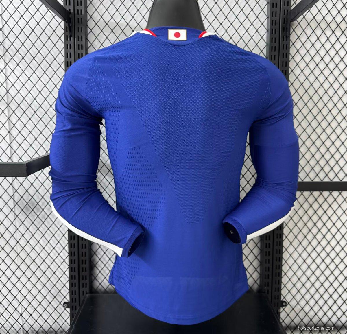 2026 Japan Home Long Sleeve Jersey