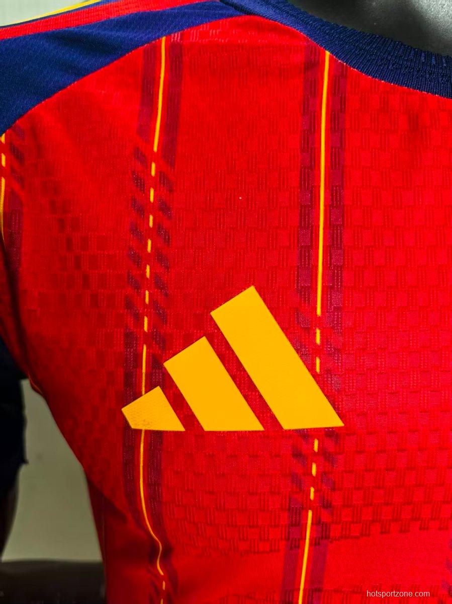 Player Version 2026 Spain Home Jersey