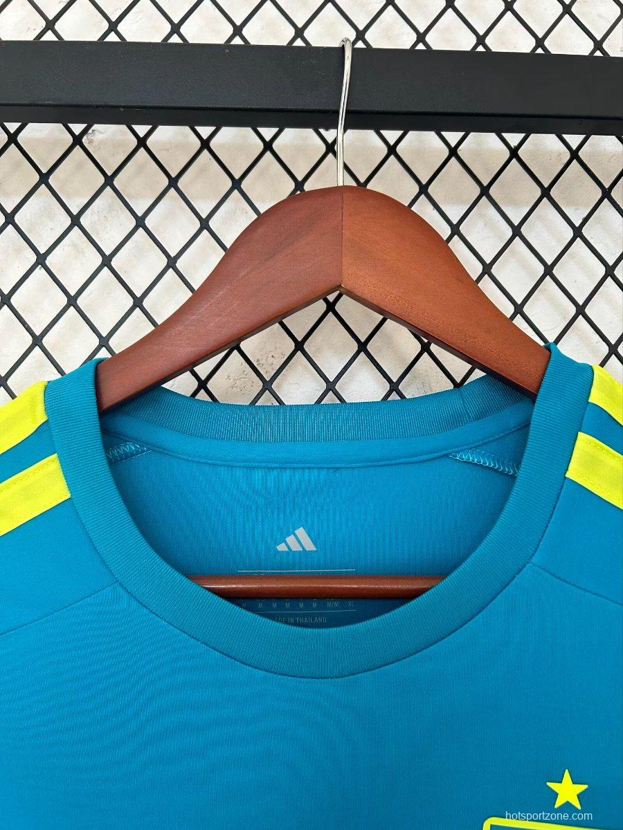 2026 Spain Blue Goalkeeper Jersey