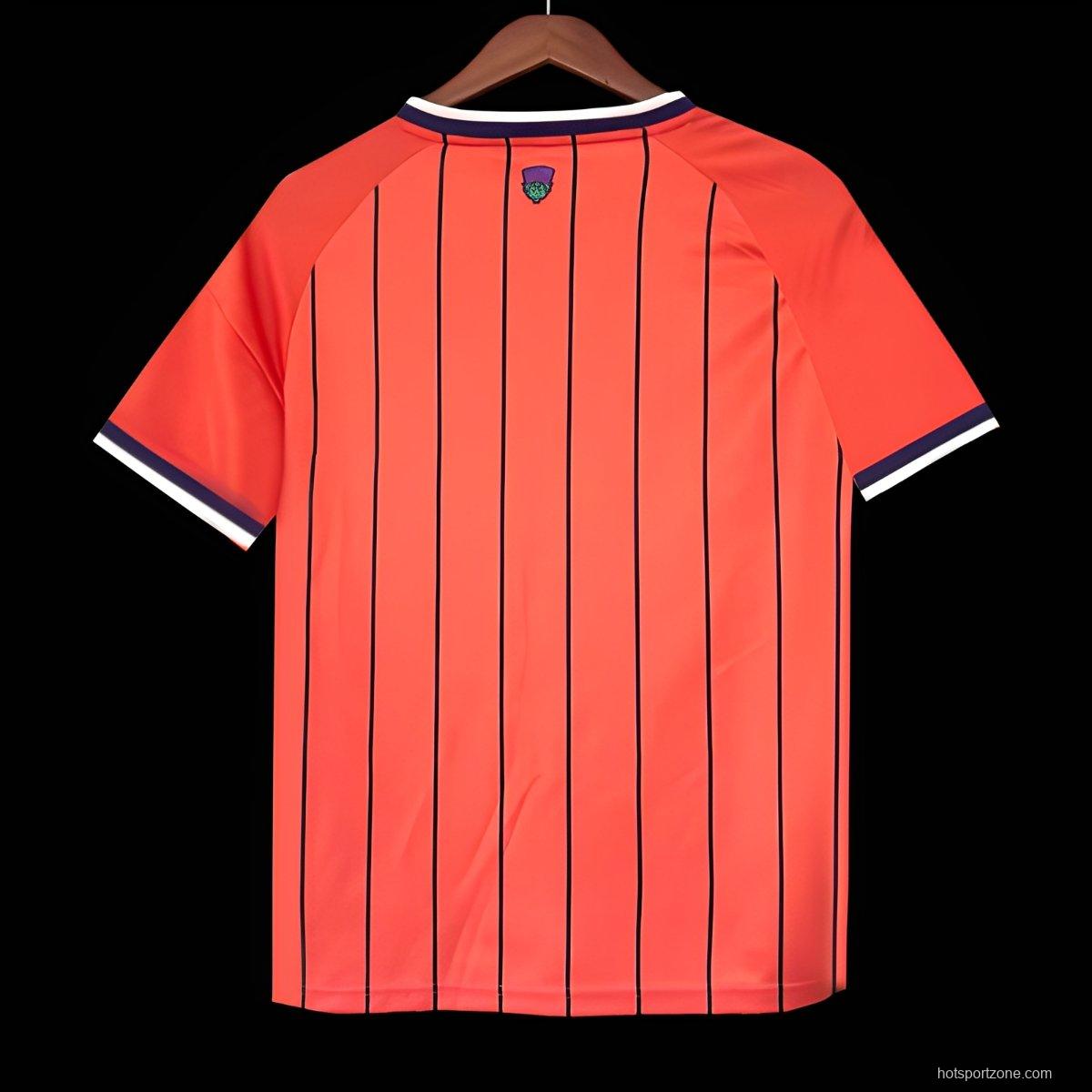 2026 Scotland Away Orange Jersey