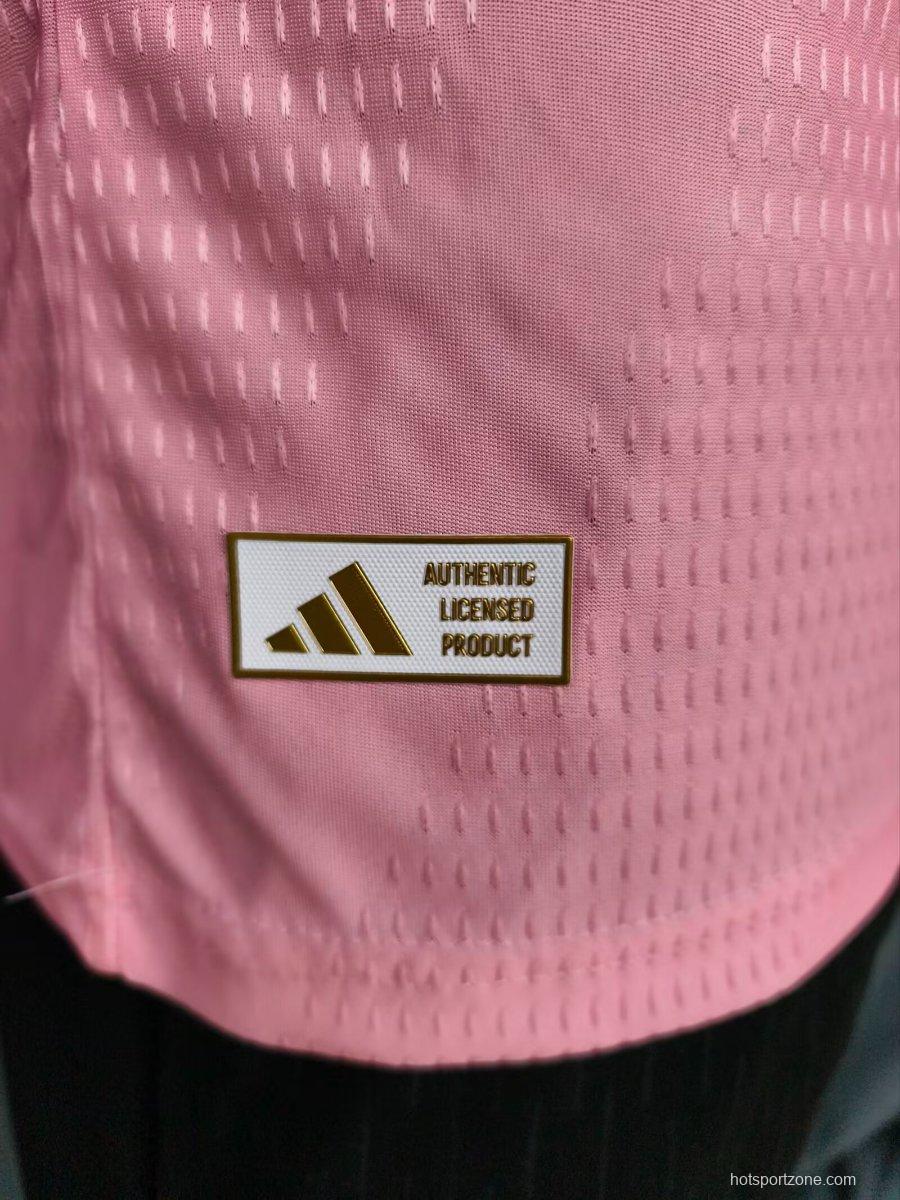 Player Version 2026 Algeria Pink Jersey