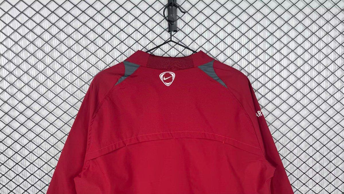 Retro 05/06 Arsenal Third Wine Windbreaker