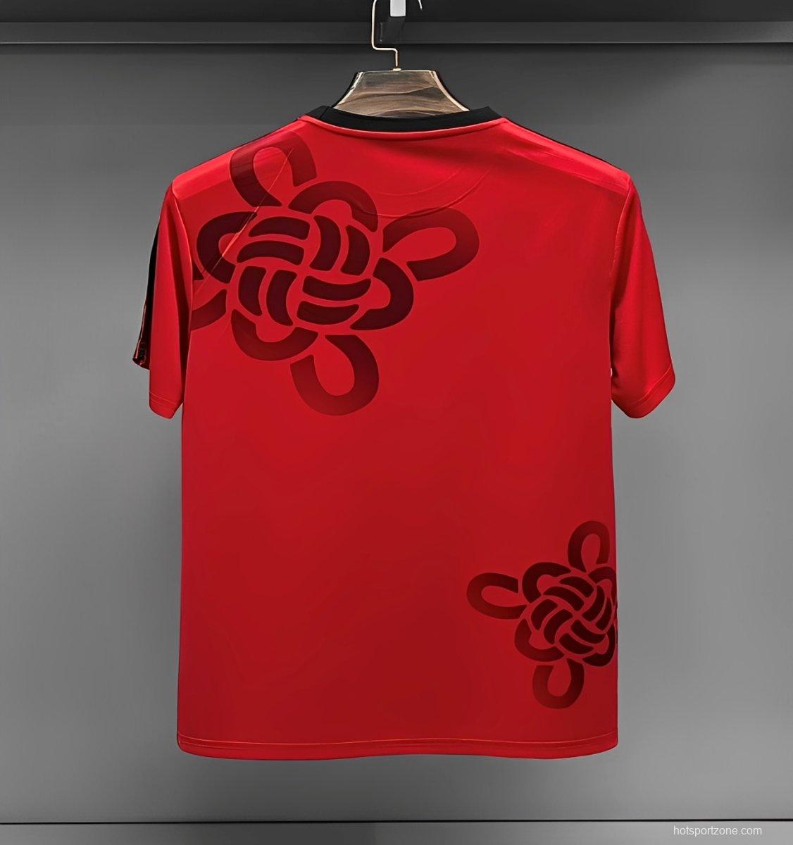 25/26 Manchester United Cultural Story Chinese Lucky Knot Jersey