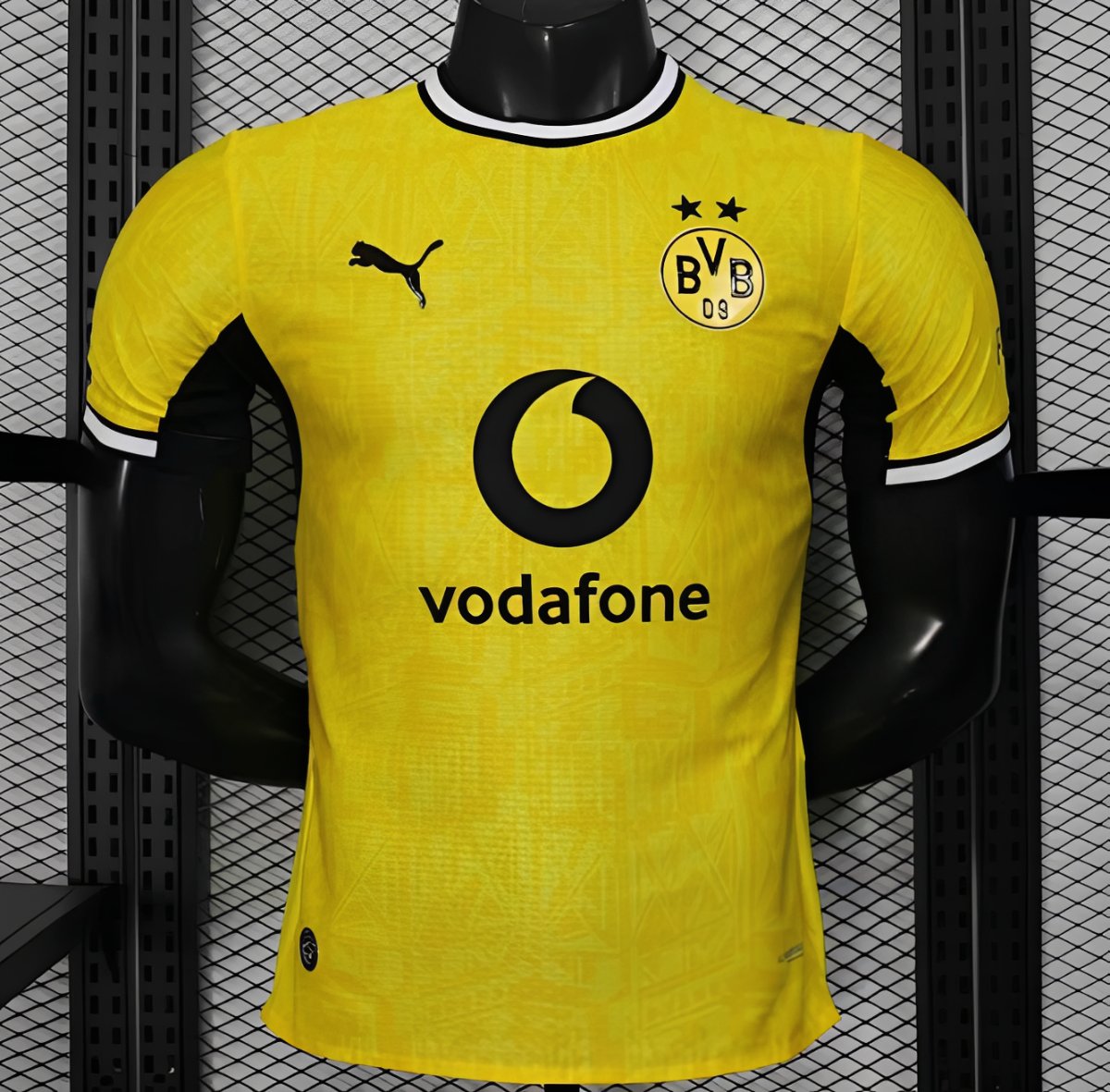 25/26 Player Version Borussia Dortmund Yellow with Black Trim Cup Jersey