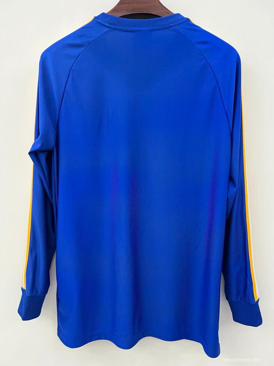 25/26 Real Madrid Originals Blue Crew Long Sleeve Sweat