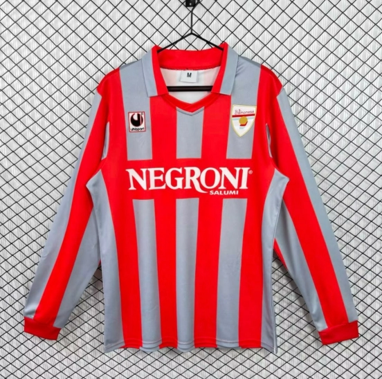 Retro 1995/96 US Cremonese Home Long Sleeve Jersey