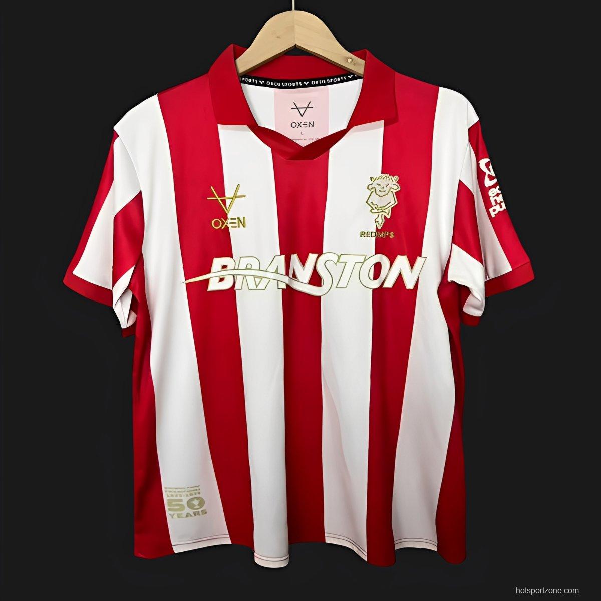 25/26 Lincoln City 50th Anniversary Home Jersey