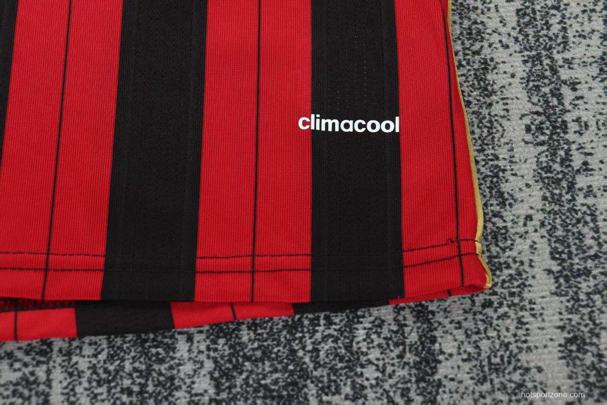 Retro 13/14 Kids  AC Milan Home Long Sleeve Jersey