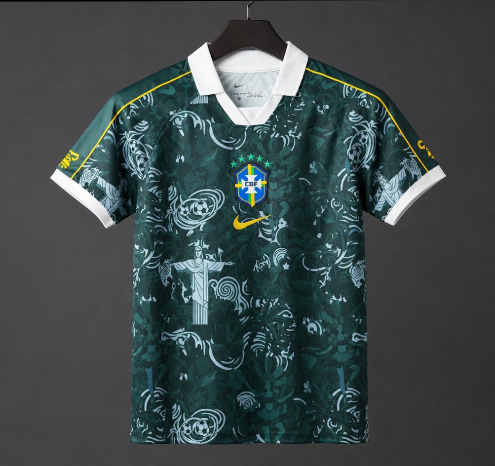 2026 Brazil Jungle Joga Bonito Jersey Limited Edition - Special Green Jersey