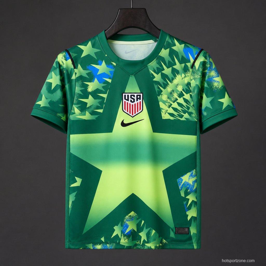 2026 USA Green Goalkeeper Jersey
