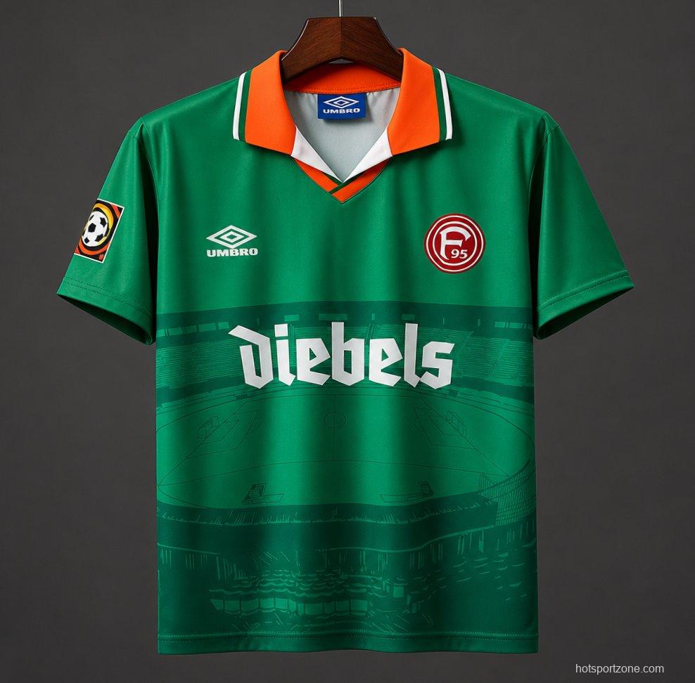 Retro 96/97 Fortuna Dusseldorf Away Green Jersey