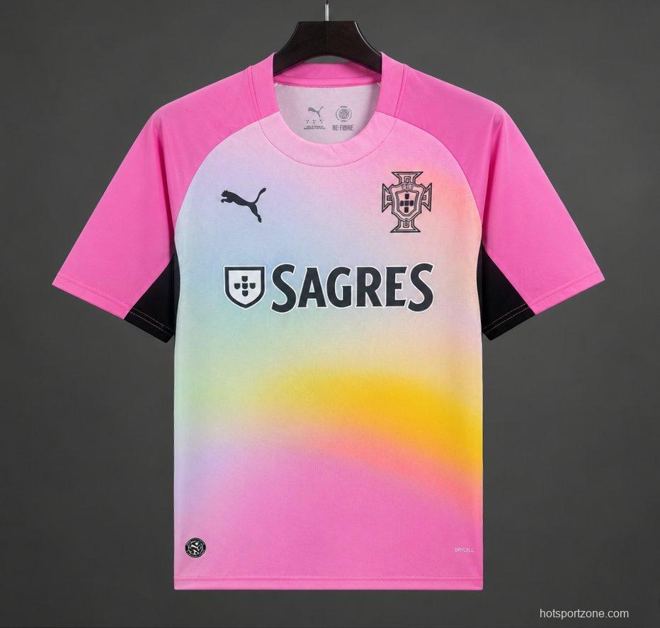 2026 Portugal World Cup Pre-Match Sunset Gradient Training Jersey