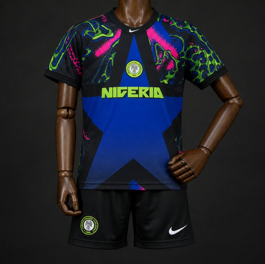 2026 Kids Nigeria Goalkeeper Jersey