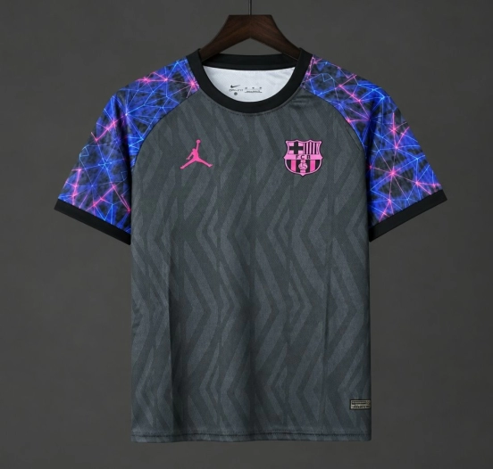 26/27 FC Barcelona x Jordan Special Edition Black Training Jersey