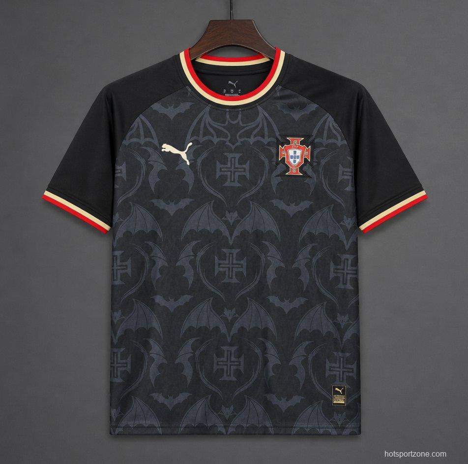 2026 Portugal Special Edition "Pantera Negra" Black  Jersey