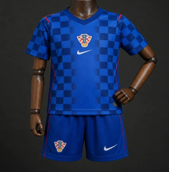 2026 Kids Croatia Away Jersey