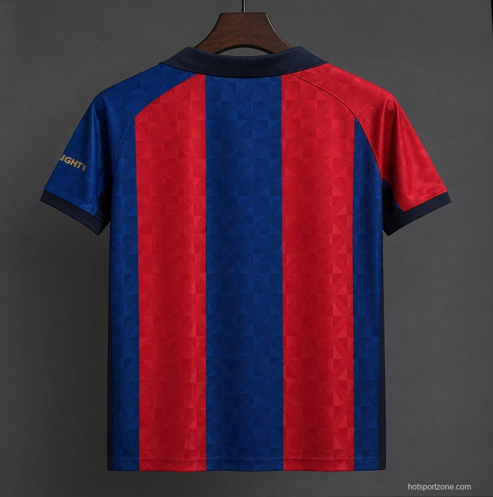 26/27 Barcelona Vintage-Inspired Home Football Jersey