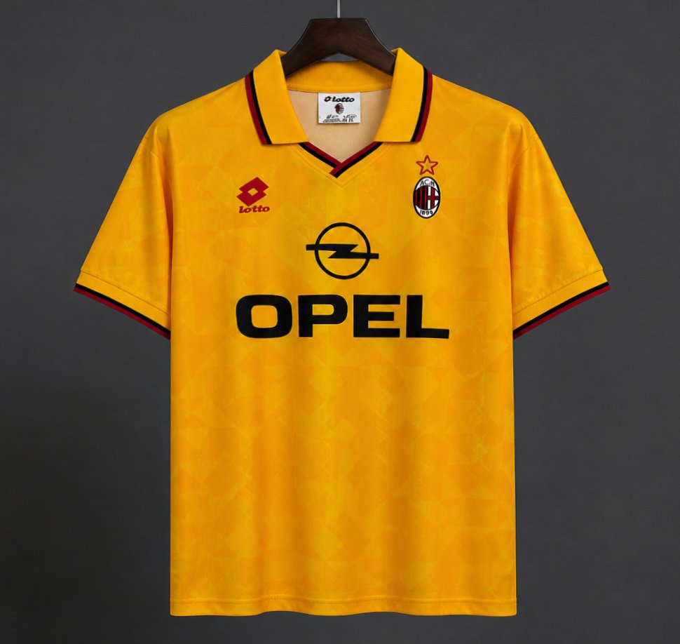 Retro 1995/96 AC Milan Third Soccer Jersey
