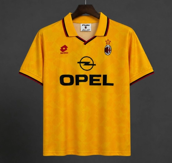 Retro 1995/96 AC Milan Third Soccer Jersey