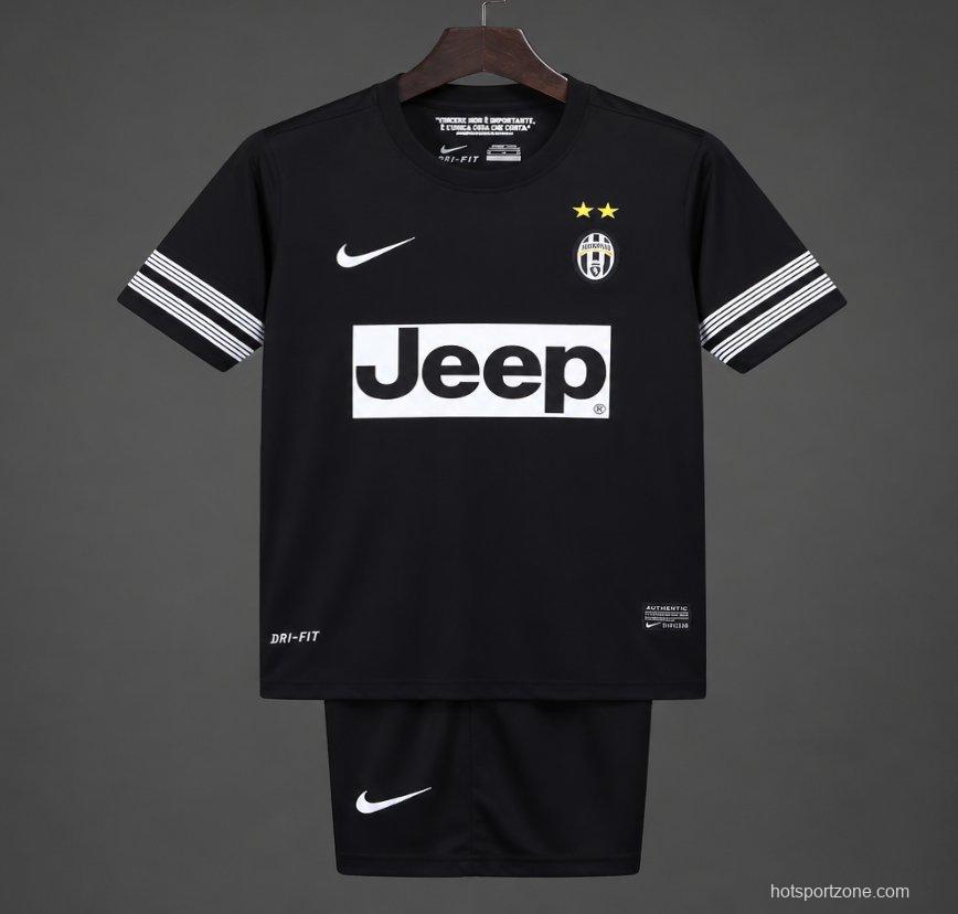 Retro 2012/13 Kids Juventus Black Away Jersey