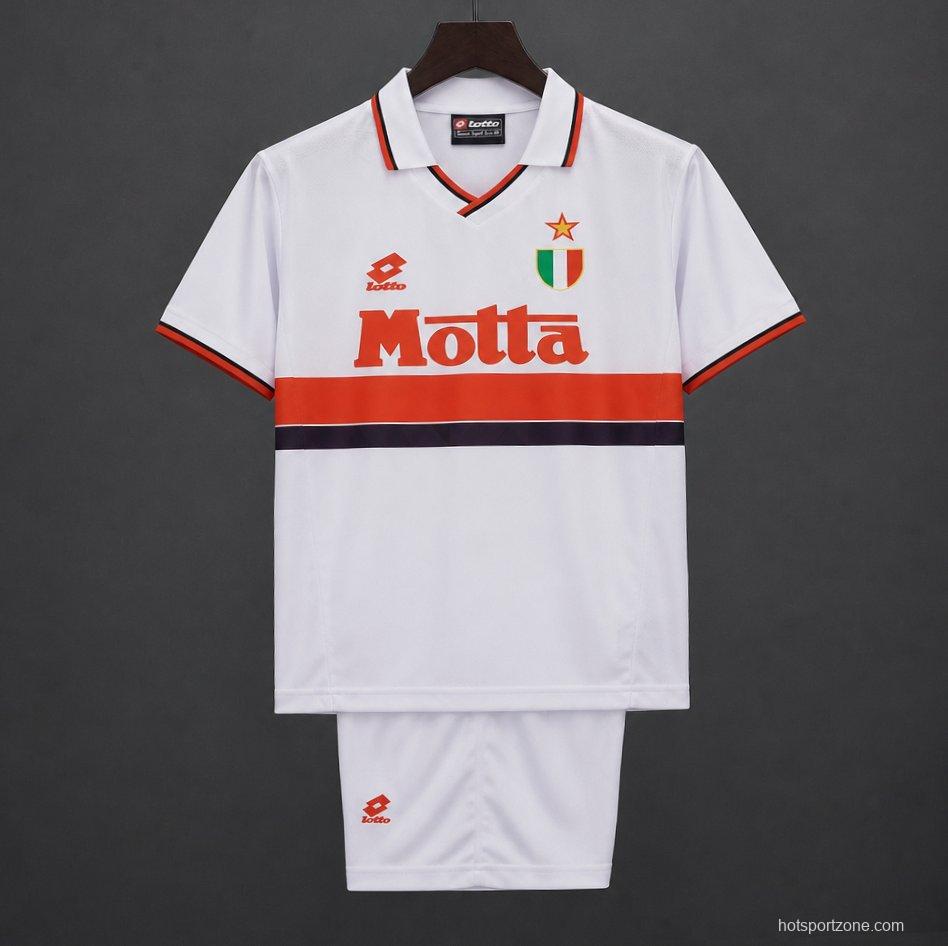 Retro Kids 93/94 AC Milan Away Jersey